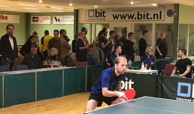 Maarten Loeve was deze zaterdagmiddag voor SKF 2 onverslaanbaar.