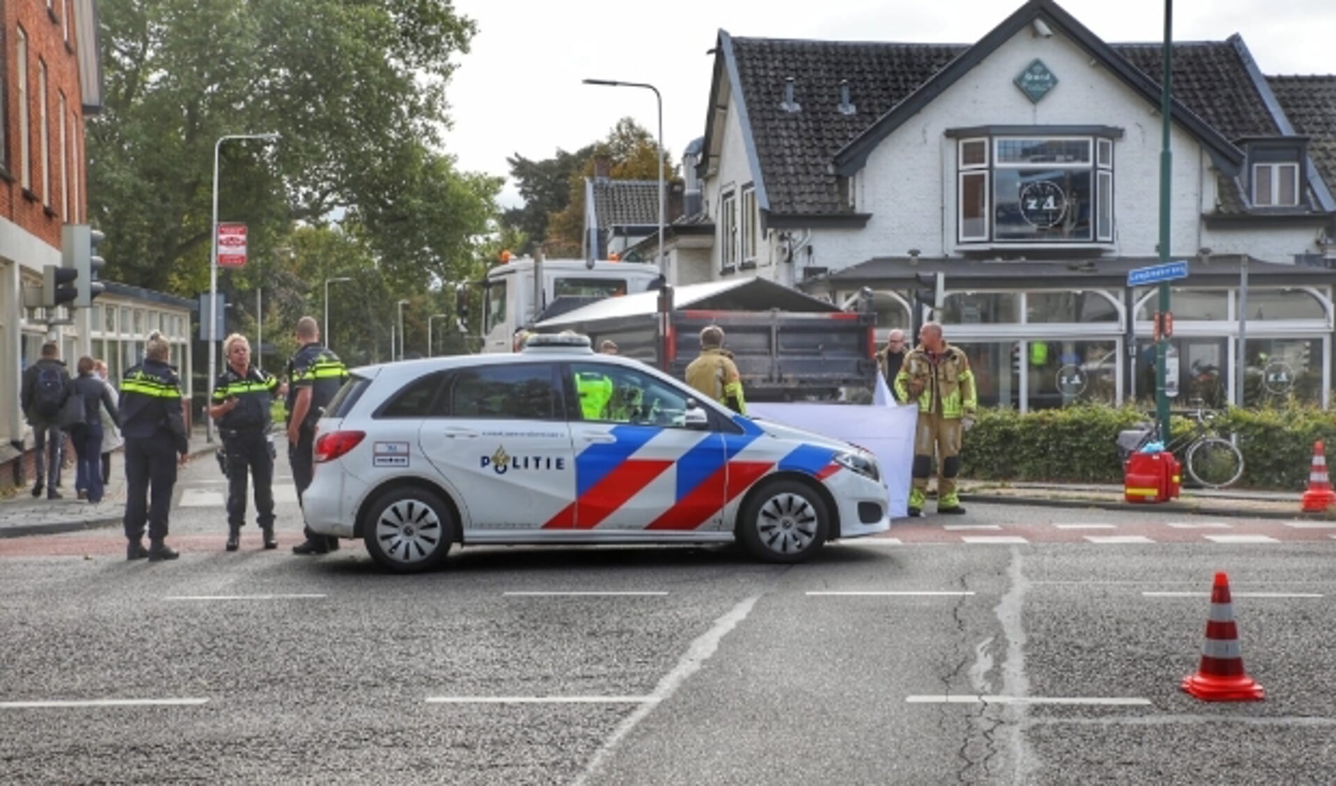 Archieffoto: Het ongeval vond plaats op de kruising Dorpsstraat met de Langbroekerweg