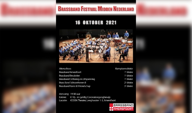 Brassband Festival in het Icoon Theater Amersfoort