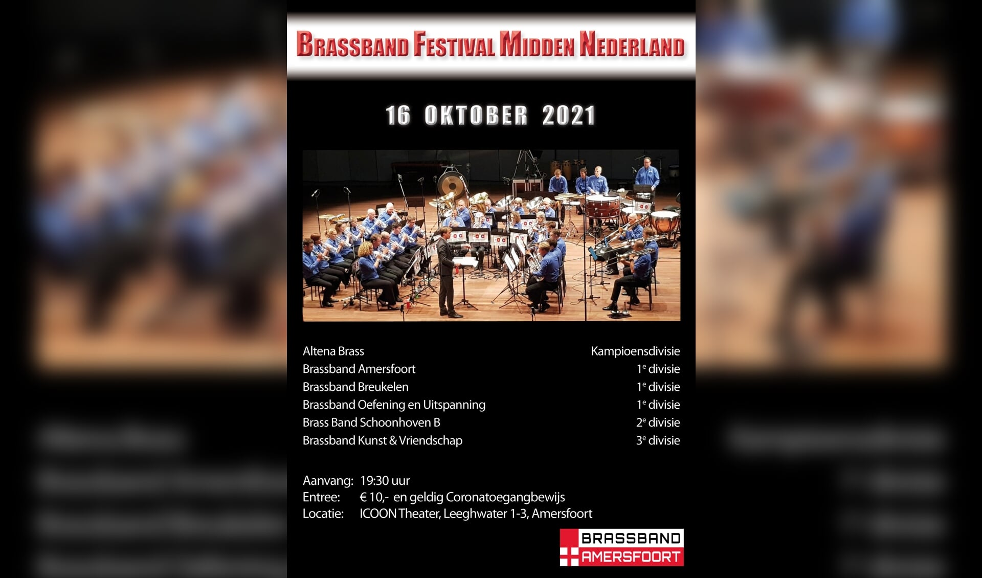 Brassband Festival in het Icoon Theater Amersfoort