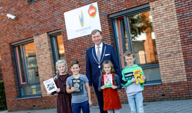 Burgemeester Kats op de Patrimoniumschool