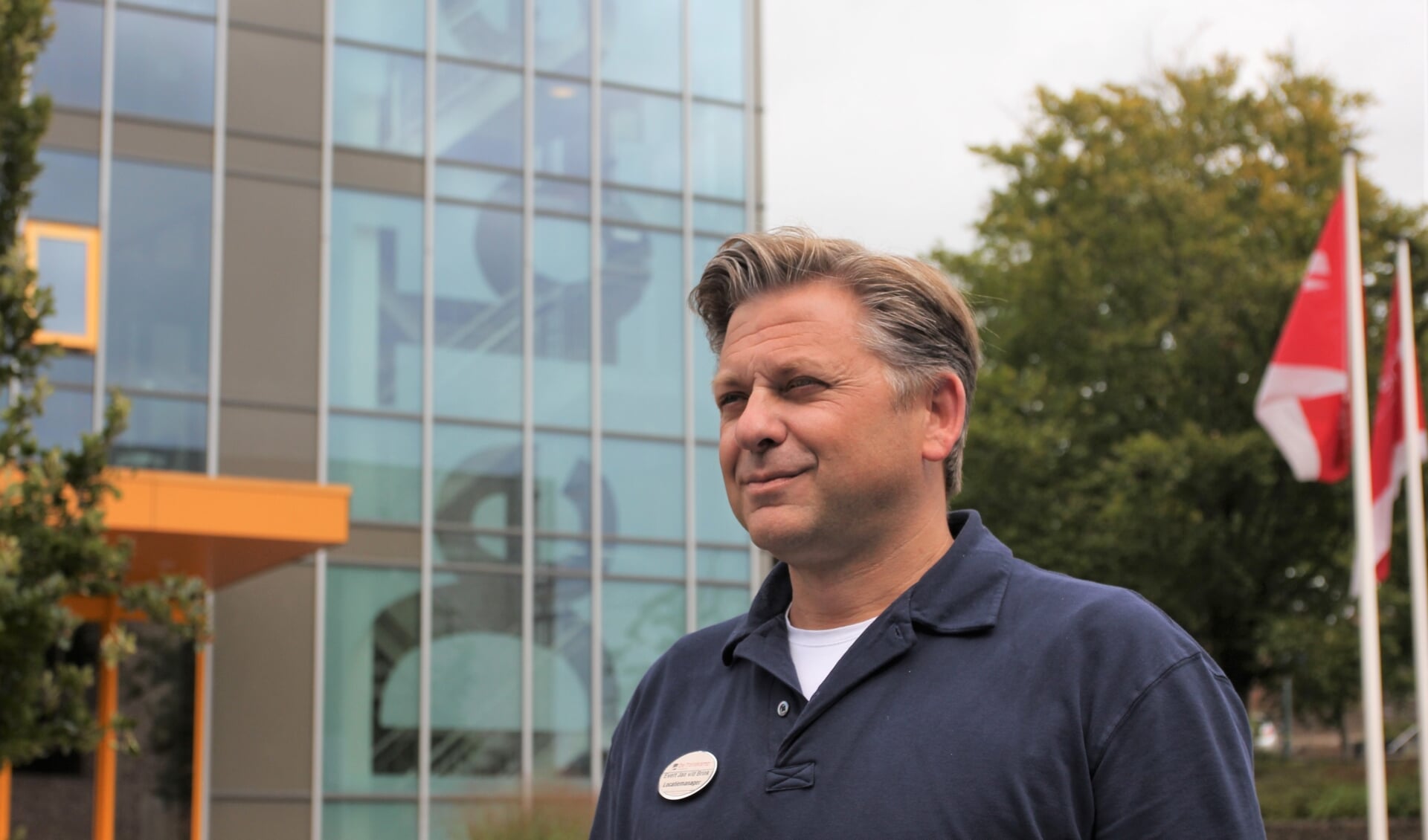 Evert Jan van den Brink (op de foto) wil De Tollekamp multifunctioneler maken.