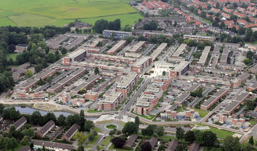 Oldenbarneveld vanuit de lucht (archieffoto).