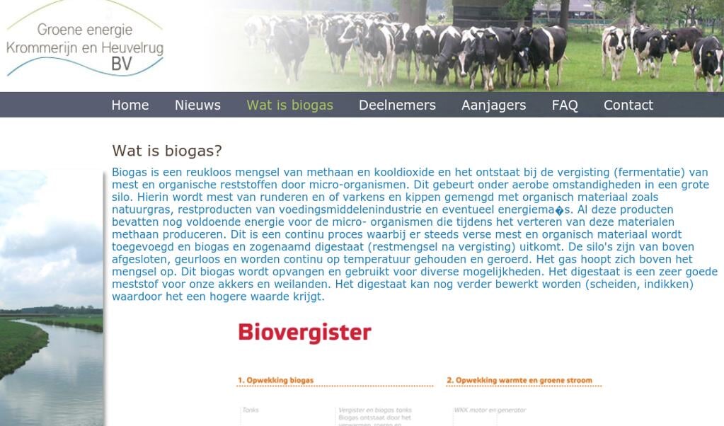 Website van initiatiefnemers Rijn Heuvelrug Energie