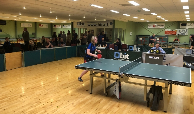 <p>Alice Barendregt (archieffoto) won net als haar teammaatjes Maarten Loeve en Yorick Schurink twee partijen.</p>