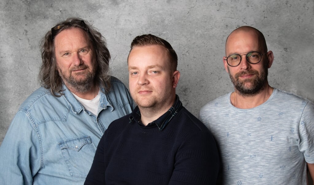 Hans van Eeken, Nick Bouwman en Willem Brons van Burgers4Burgers Veenendaal.