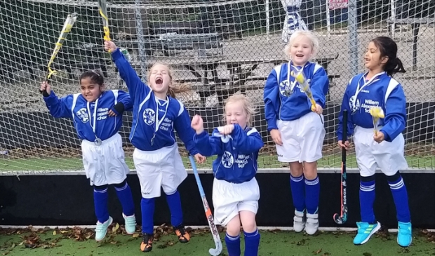 <p>Gedeelde eerste plaats voor de meiden van de Willem Alexander school</p>