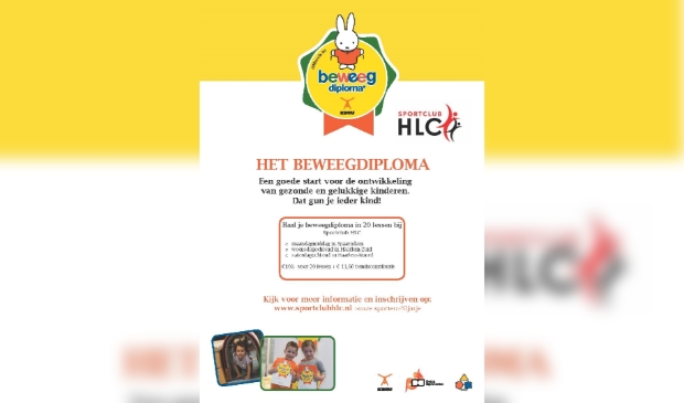 Flyer Nijntje Beweegdiploma