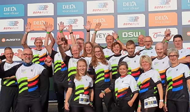 Team Climax Ede voor de start in Landgraaf