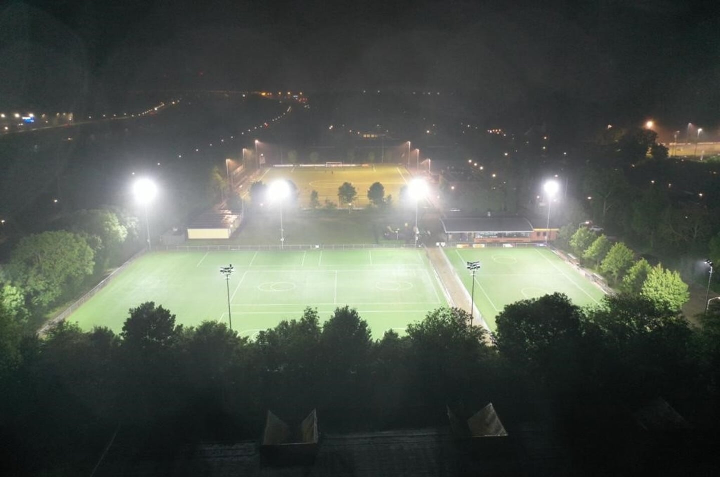 LED-sportveldverlichting wordt in Gorinchem versneld aangelegd
