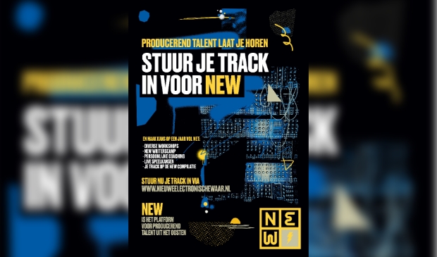 Poster van Nieuwe Electronische Waar