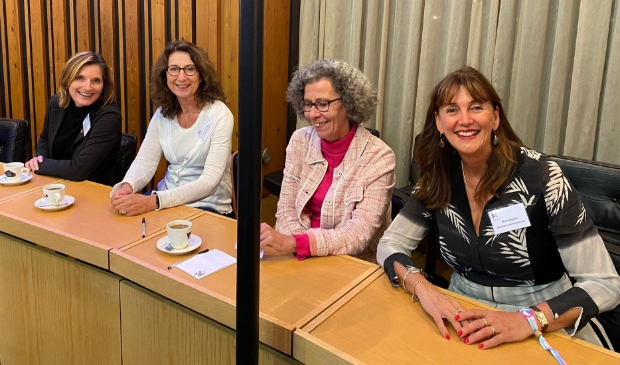 <p>Van links naar rechts de wethouders Jolanda Langeveld, Karin Hoekstra, Marlies Volten en Marja Ruigrok.</p>