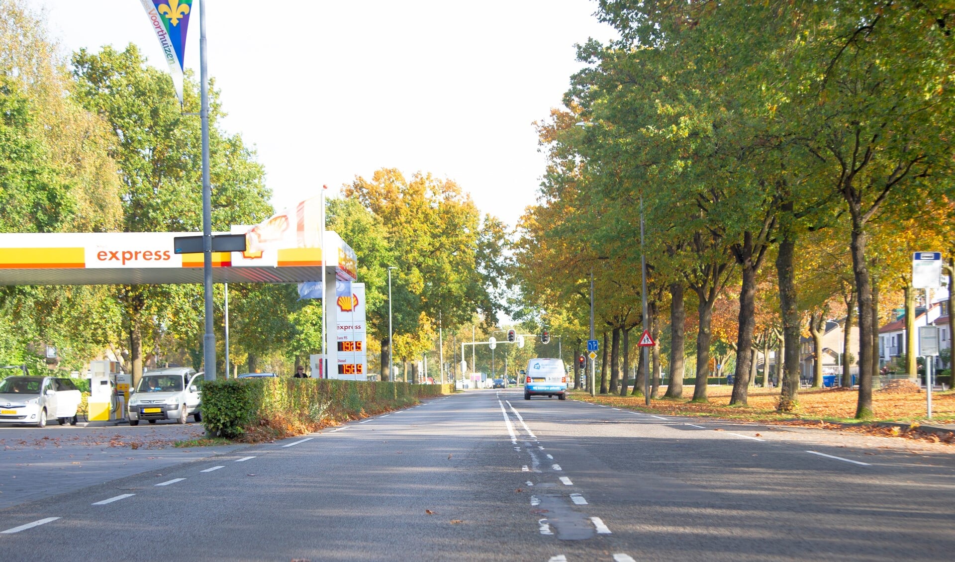 De gemeente streeft ernaar de snelheid op delen van de Apeldoornsestraat in Voorthuizen te verlagen.