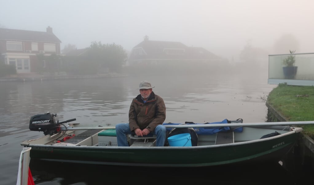 Grote winnaar bij de boten Ernst Hartog nog in de mist