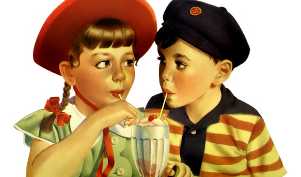 Twee jonge kinderen