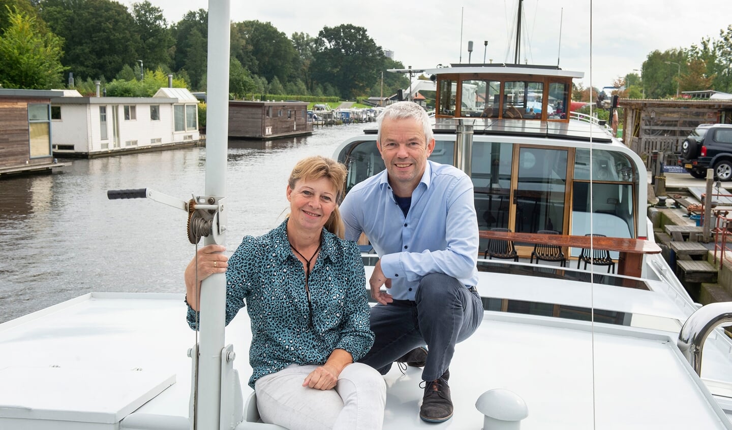 Wim en Anneke Robbertsen: ,,We volgden ons hart toen we hier gingen wonen. De wereld beleef je op een schip heel anders.''