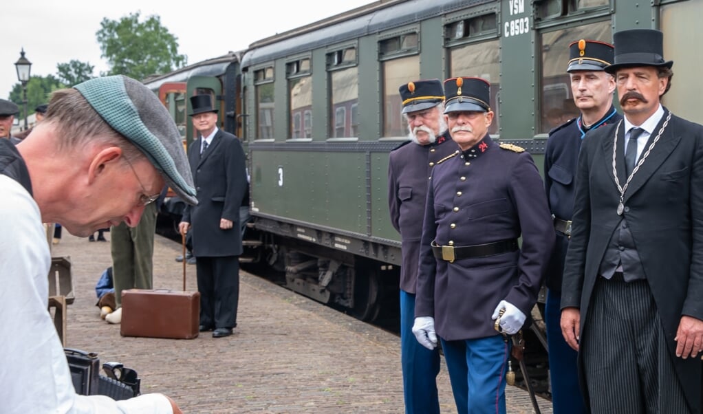 Burgemeester René Verhulst in de film `Blijven,komen en gaan.`