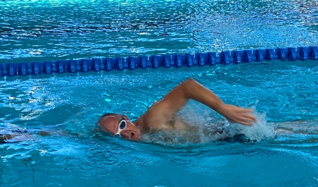 <p>Richard Tiemstra in actie in Luxemburg</p>