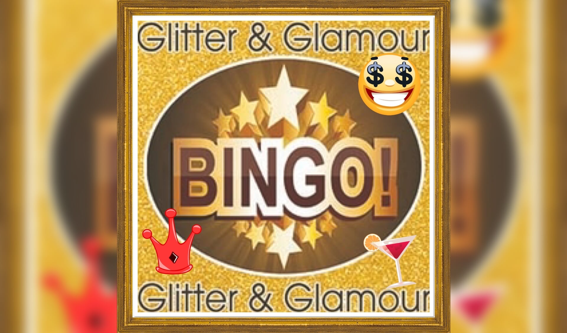 aankondiging Glitter&Glamourbingo