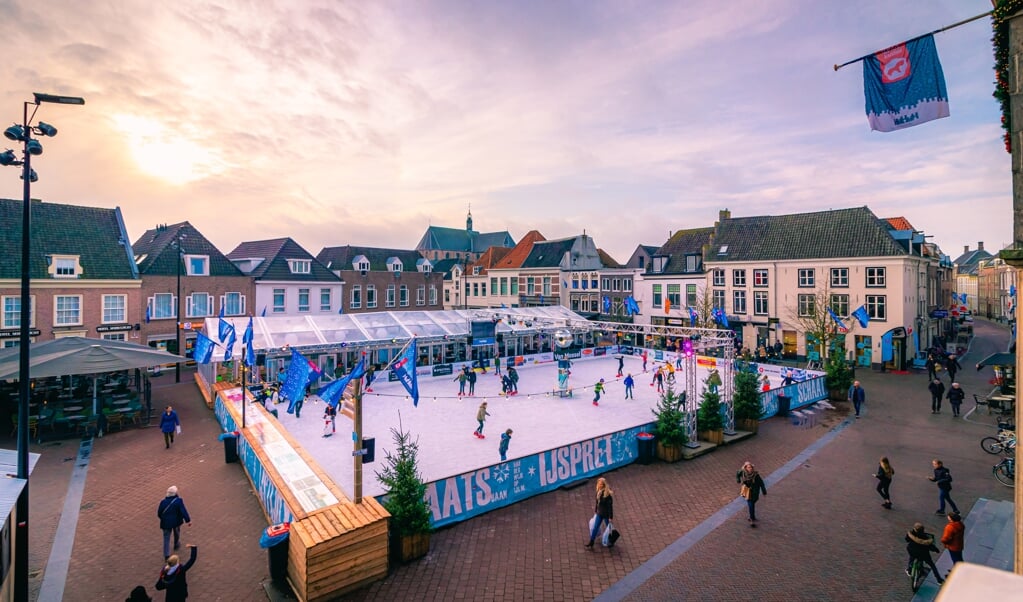 Een ijsbaan in de open lucht blijkt wel haalbaar in Harderwijk, in tegenstelling tot de overdekte baan in Ermelo.