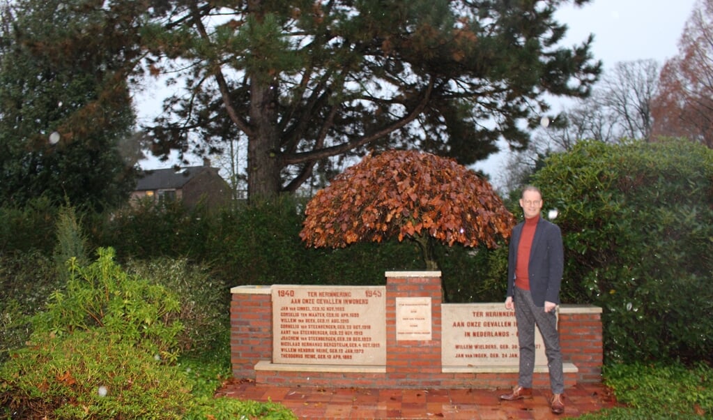 Gerben Heldoorn is sinds vorig jaar hij betrokken bij de 4 mei-herdenking in het dorp.