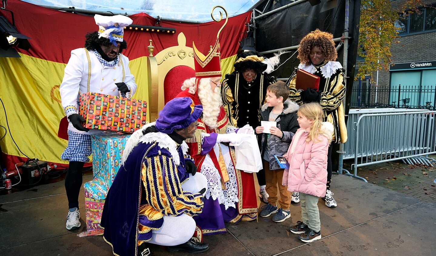 Aankomst Sint