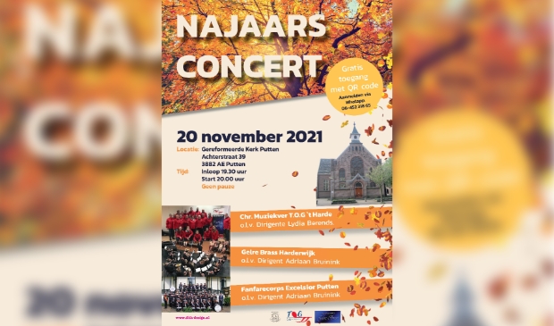 Poster Najaarsconcert 2021