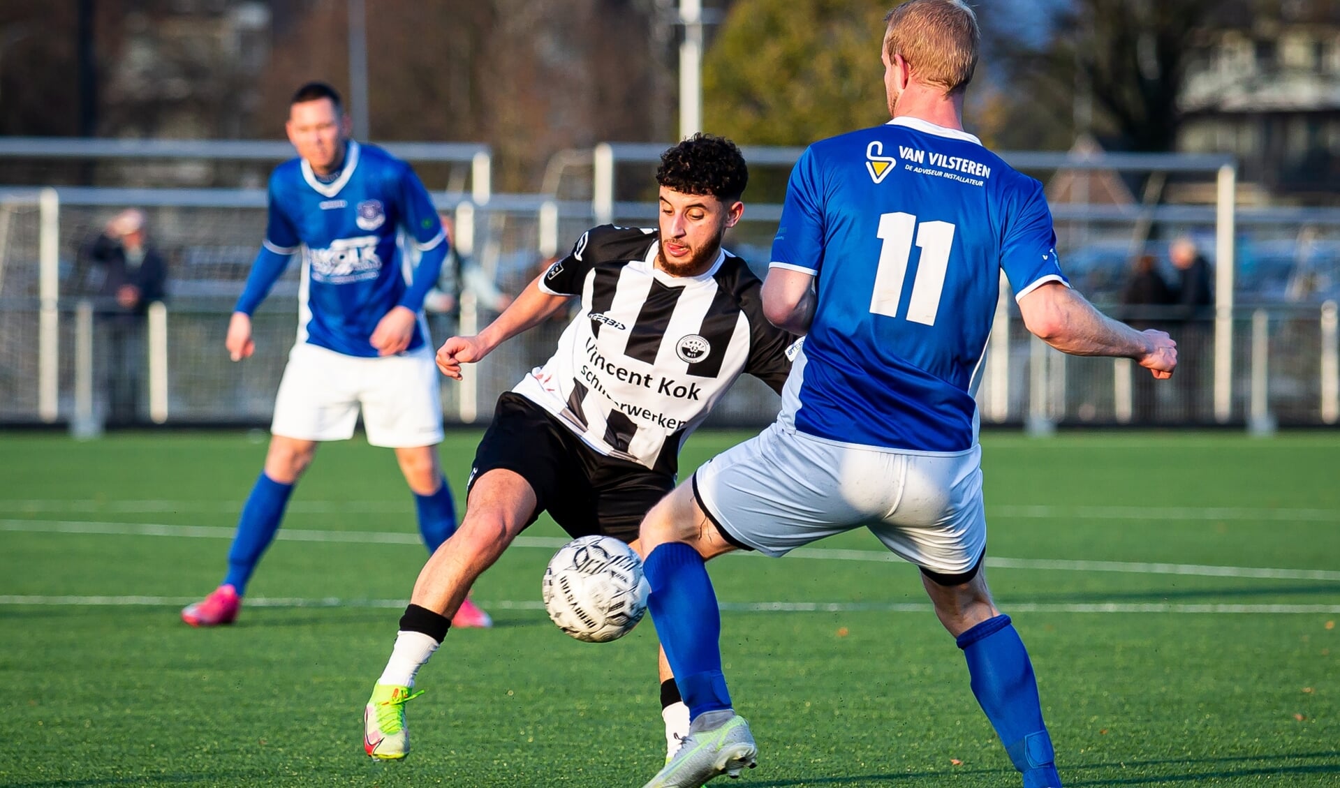 Sabir Aheddouch wist tegen WVF het net te vinden