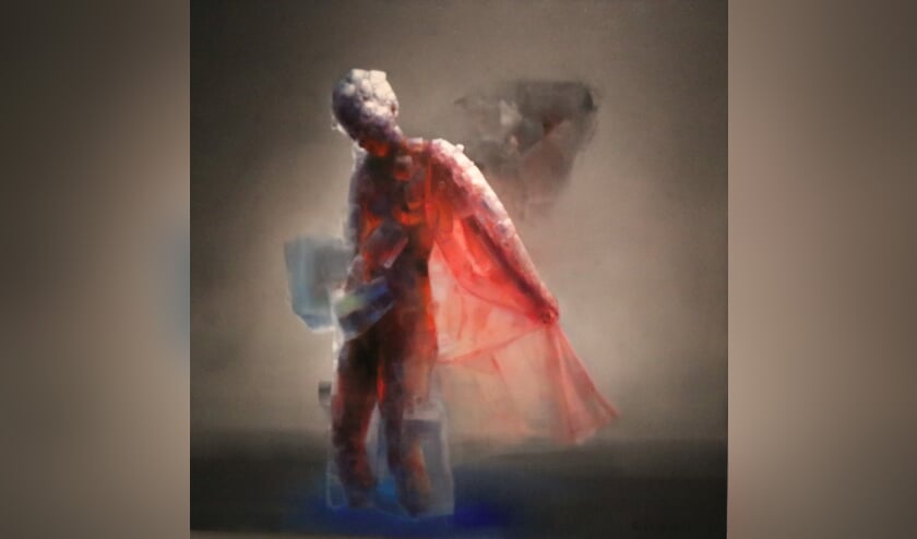 Chen Jianfeng Schilderij van de serie: Lichaamstemperatuur van de ziel.