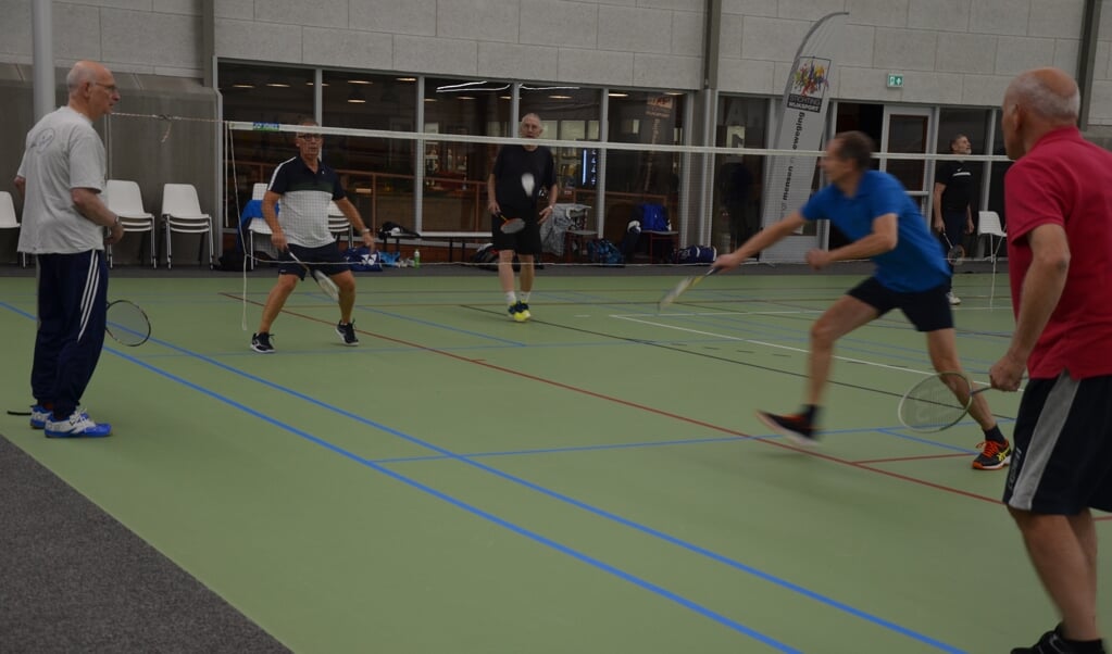 Badminton is een intensieve sport