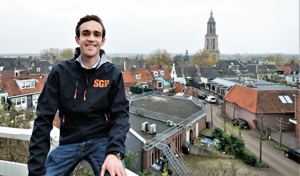 Bart van der Tang is lijsttrekker voor de SGP in Rhenen.