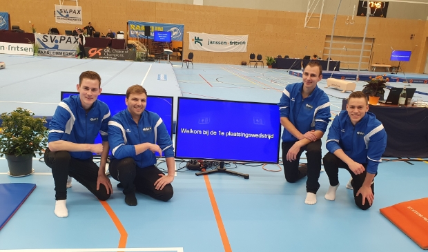 Rik-Jan Eshuis, Jaap Stoffer, Barend Stoffer en Nino Maarseveen