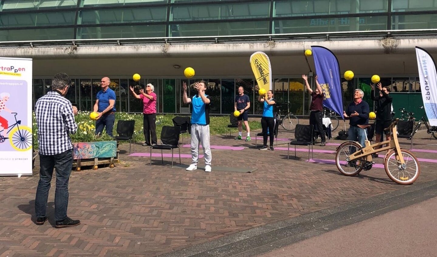 'Veiliger fietsen tot je 100ste' is het motto van Doortrappen