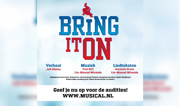 Auditieoproep 'Bring it On'