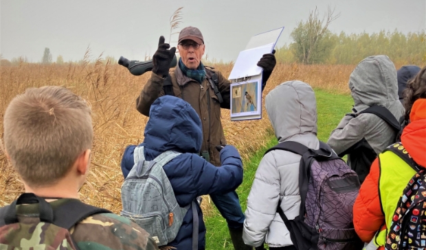 Tjalling van der Meer legt vertelt over zijn passie, de natuur.