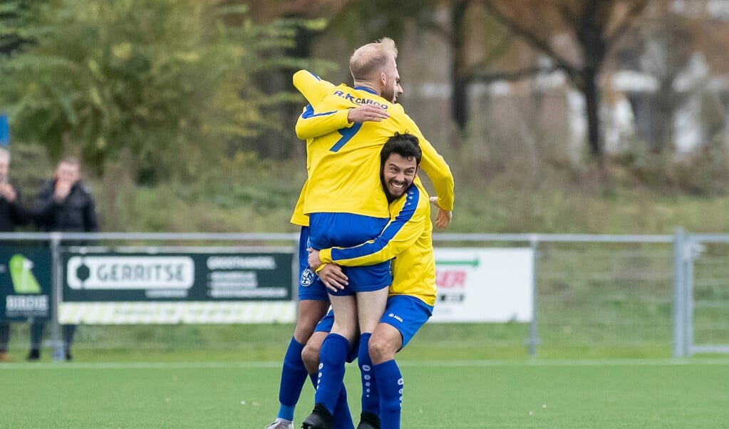 Mike Molenaar, nummer negen was ook in de bekerstrijd weer op schot.