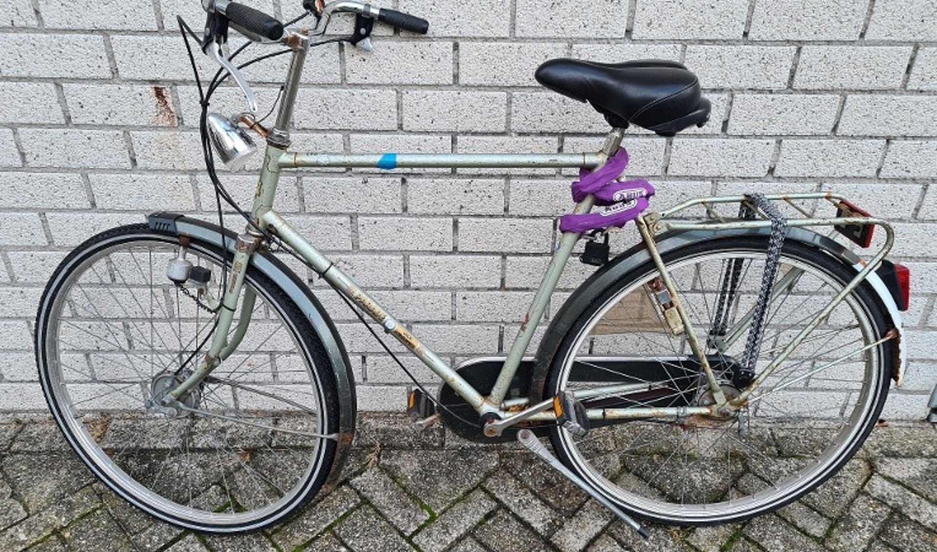 De fiets van de dader.