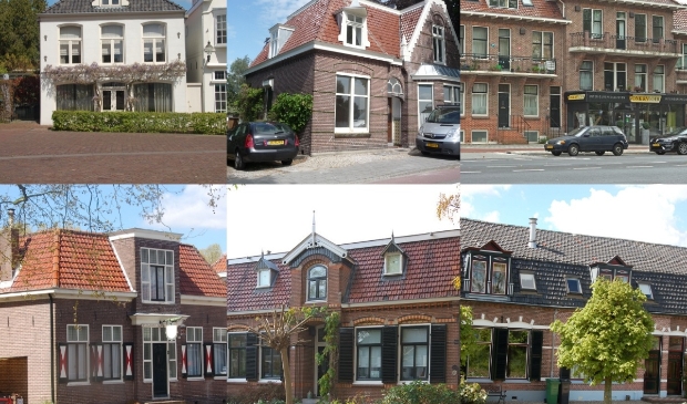 <p>Een collage van woonhuizen in Amstelveen met een monumentale status.</p>