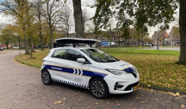 <p>De nieuwe scanauto.</p>