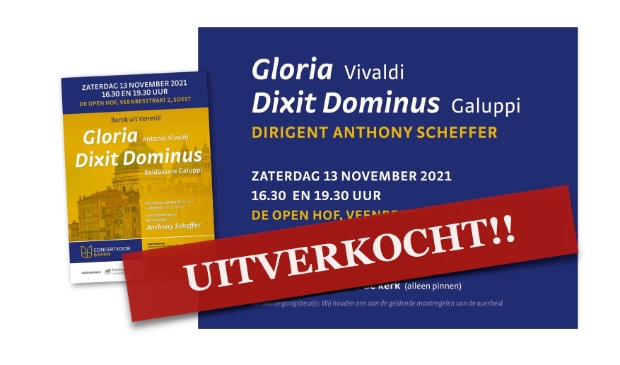 Concert uitverkocht