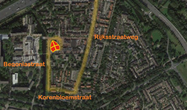<p>Route van de intocht van Sinterklaas in Duivendrecht.</p>