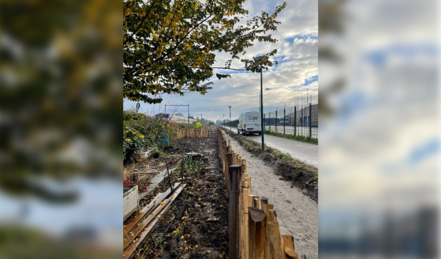 Het Anton van Dampad langs het spoor in Bunnik krijgt een groene feel en look