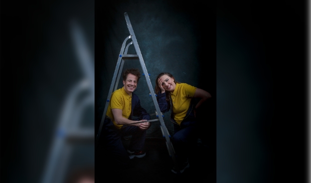 <p>Blauwe Vinkjes: Kevin van den Berg en Manon Blaauw. </p>