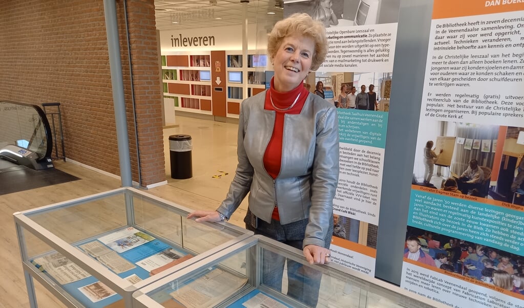 Directeur/bestuurder Mieke van Dijk is al sinds 1979 verbonden aan de Bibliotheek Veenendaal. De instelling is al lang niet meer om boeken te lenen.