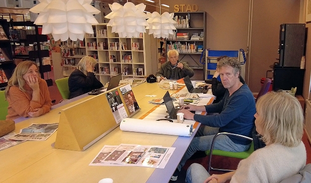 <p>Stad Gorinchem in bibliotheek</p>