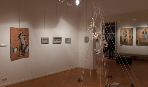Indruk van de expositieruimte