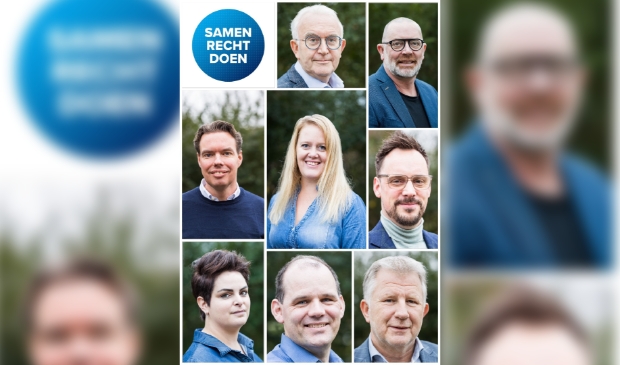 v.l.n.r.: Arie Hartveld en Cees Smit; Gerben Pluim, Jennifer Elskamp en Jeroen Marcus; Alice van Steeg, Paul Heikoop en Gert van den Berg