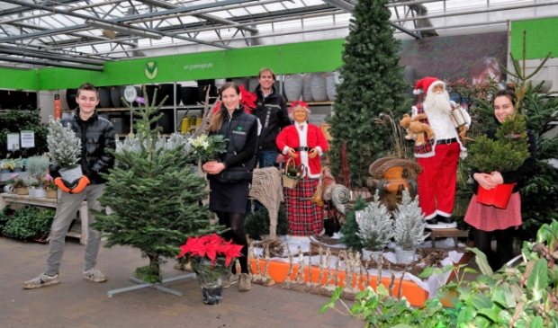 Bij een bezoek aan
tuincentrum De Wildernis in Achterberg kom je nu al een in een sfeervolle en gezellige kerststemming.