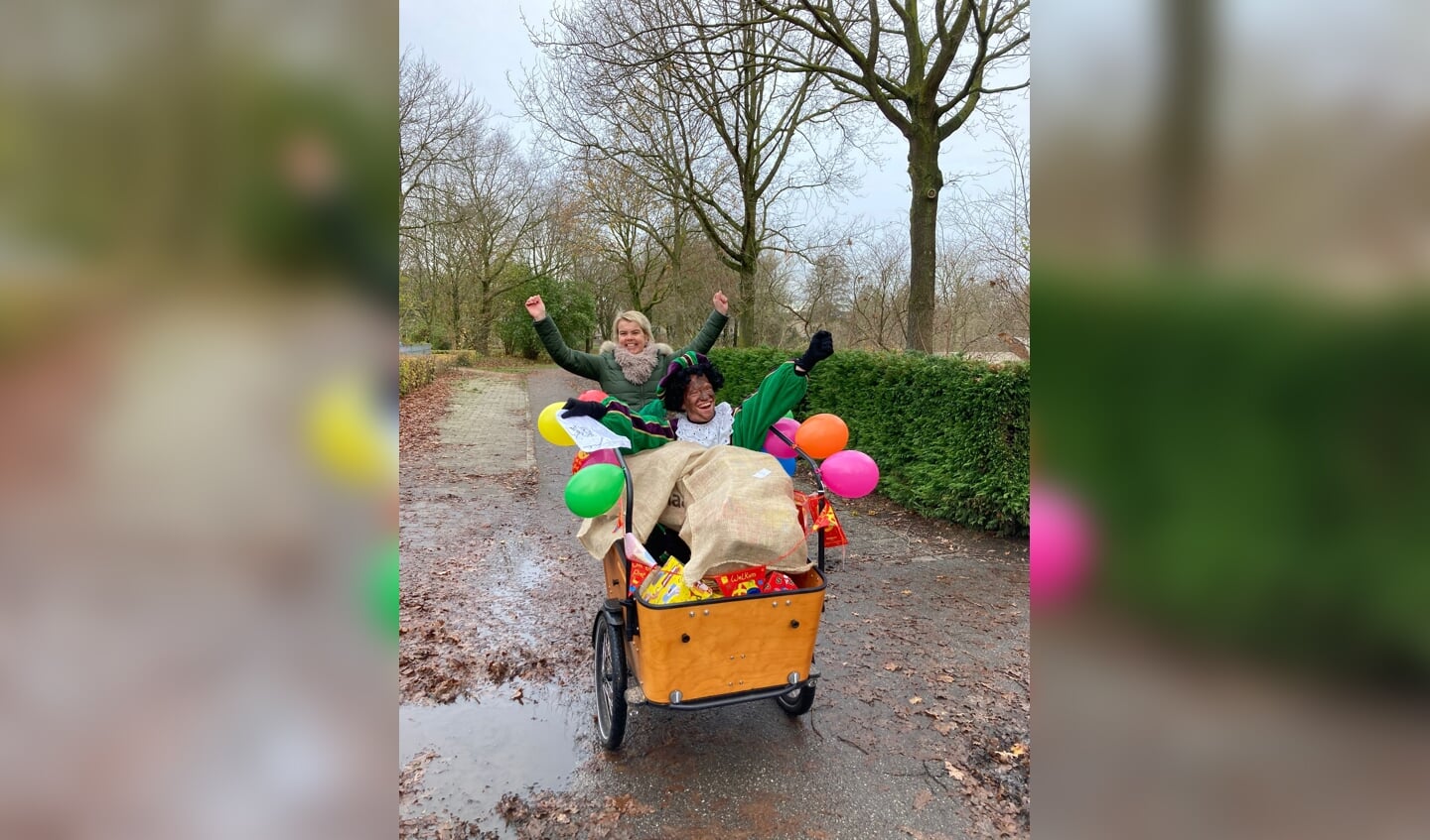 Juf Marloes en Piet op pad!