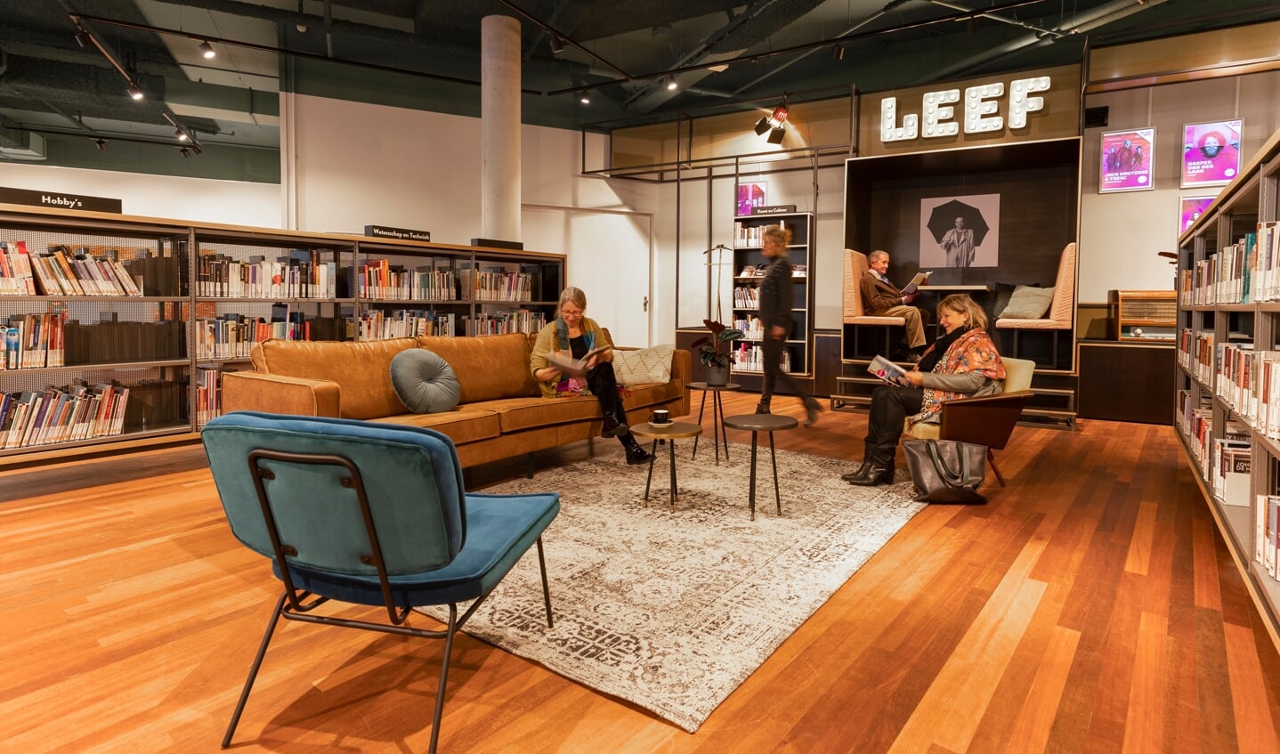 De bibliotheek blijft open.